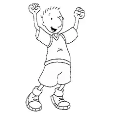 Doug Nickelodeon Coloring Pages_image