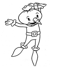 Farmer Pickles coloring page