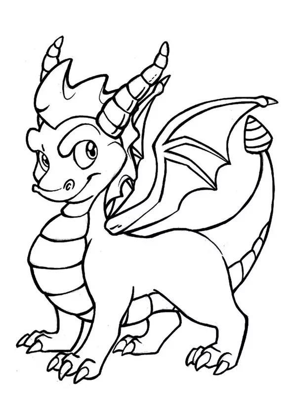 The-friendly-horned-dragon