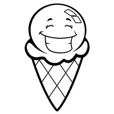 Ice Cream Swirl Coloring Pages 4