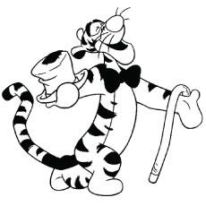 the tigger movie coloring page pdf