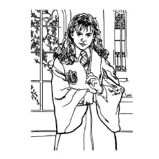 Hermione Granger Pic to Color
