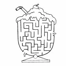 The-ice-cream-maze game
