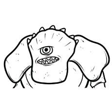 Scary Alien Coloring Pages  Space coloring pages, Alien drawings, Scary  alien