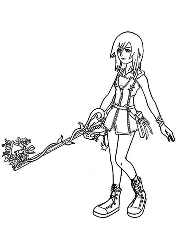 The-kairi-with-her-key-blade