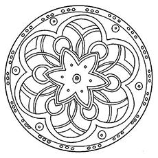 coloring pages of simple patterns