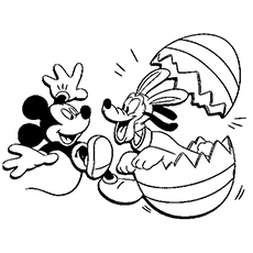 Mickey’s Pet Pluto to Color