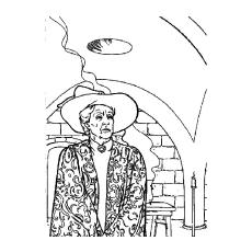 Minerva Mcgonagall Coloring Page