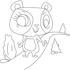 The penny Lin Coloring Page