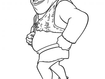Top 10 Shrek Coloring Pages For Your Little One