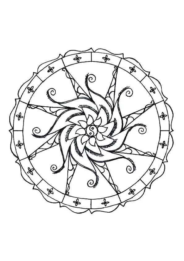 The-simple-mandala-design