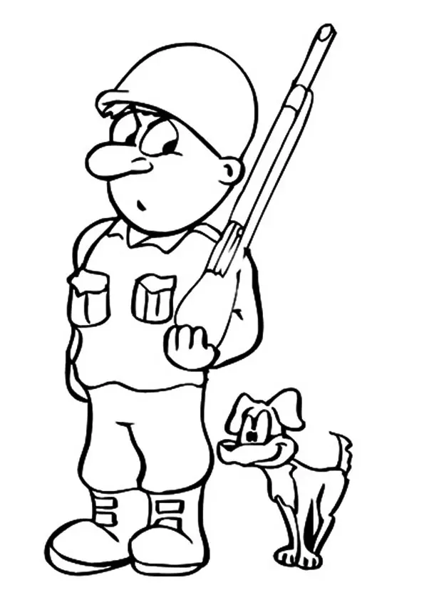 The-soldier-and-his-dog