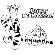 tigger coloring page