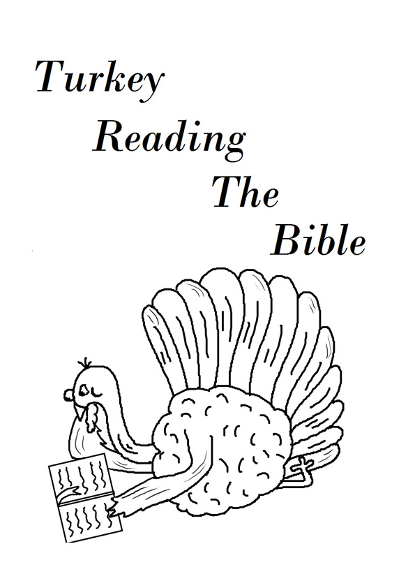 The-turkey-reading-the-bible