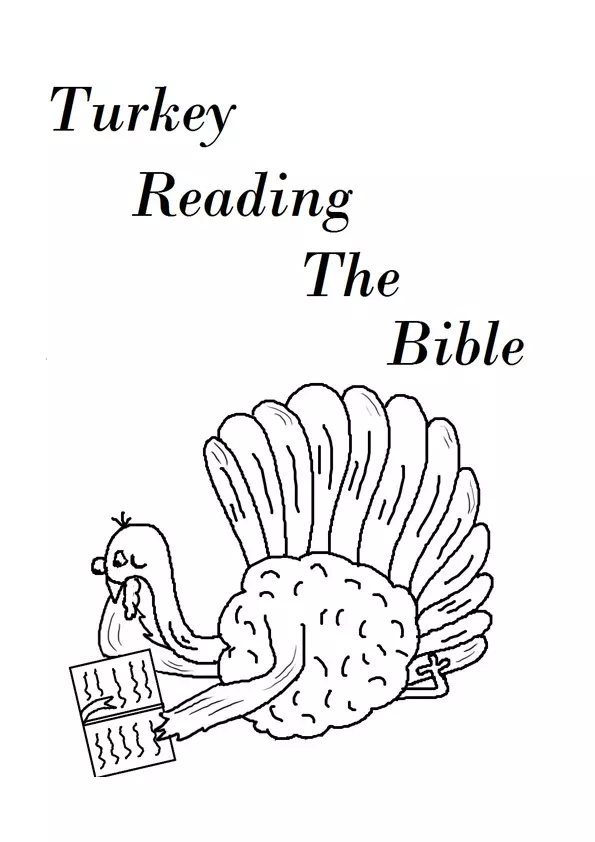 The-turkey-reading-the-bible