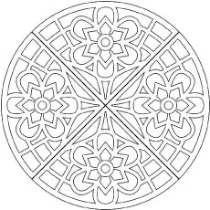 Waffle Iron Design Coloring Pages_image