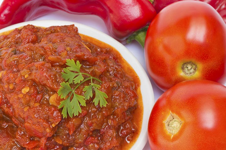 Tomato relish for pregnant women