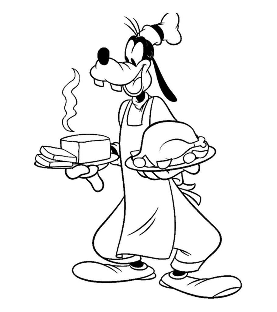  Thanksgiving Disney Coloring Pages 4