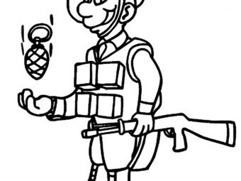Top 10 Soldier Coloring Pages For Your Toddler