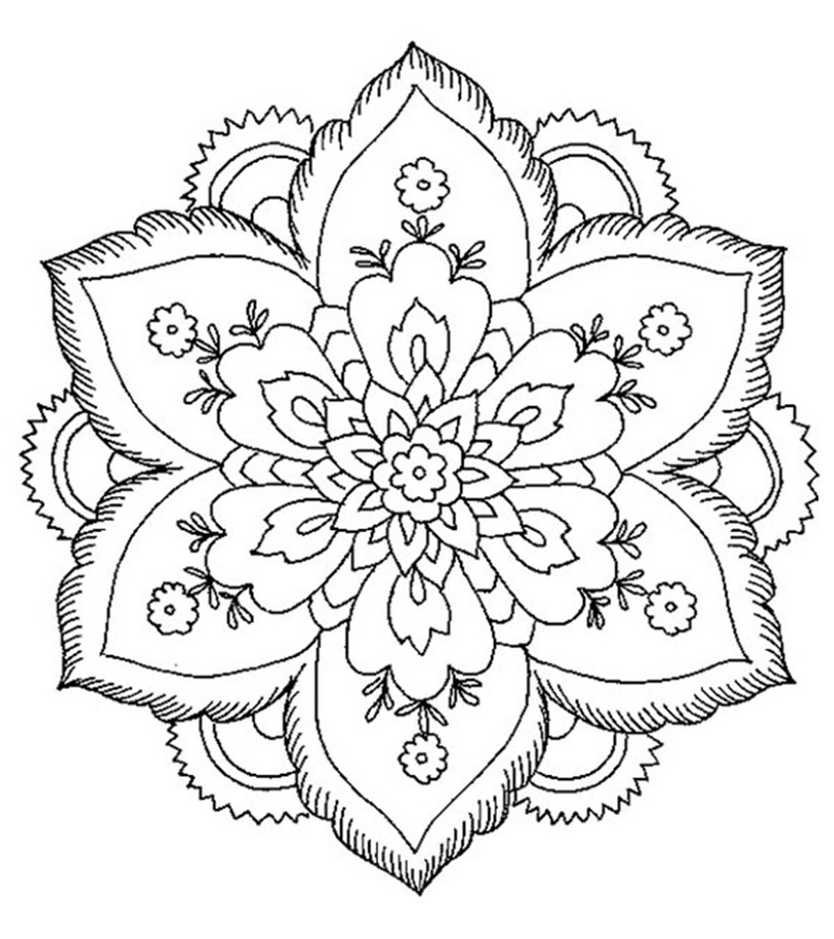 Download Pattern Coloring Pages - MomJunction