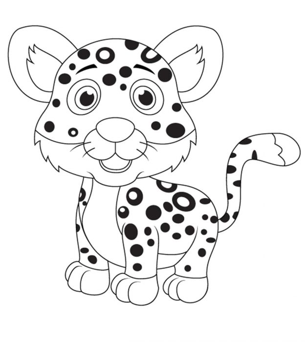 最适合你的孩子的25张豹纹涂色页万博体育手机官方网站登录