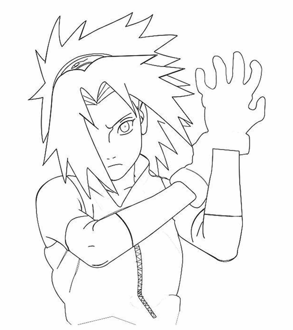 Top 25 Naruto Coloring Pages For Your Little Ones 