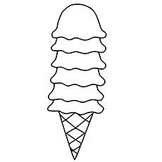 free coloring pages of ice cream