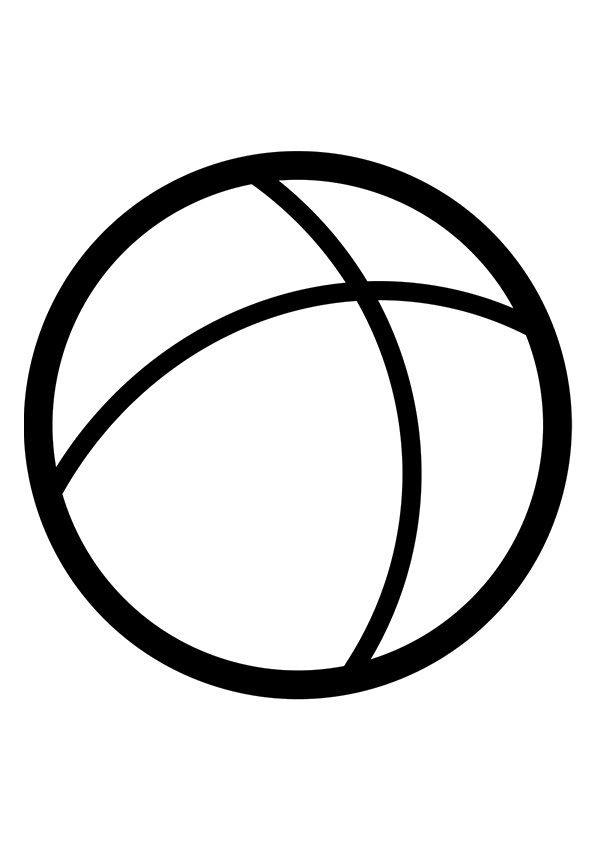 ball-icon-black-white-line