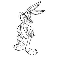 bugs and bunny coloring pages