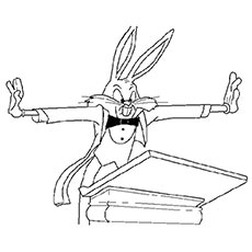 Top 25 Free Printable Bugs Bunny Coloring Pages Online