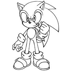 Sonic The Hedgehog Coloring Beautiful Sonic Coloring Pages