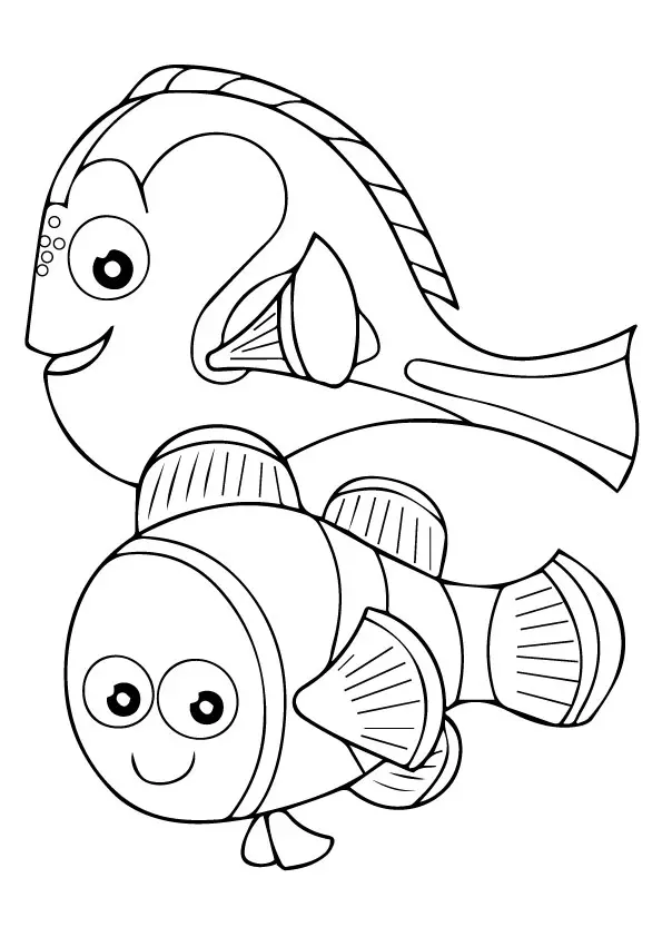 finding-Nemo-line-art