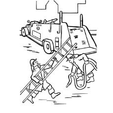 fire-truck-with-firemen-in-action-printable-coloring-page