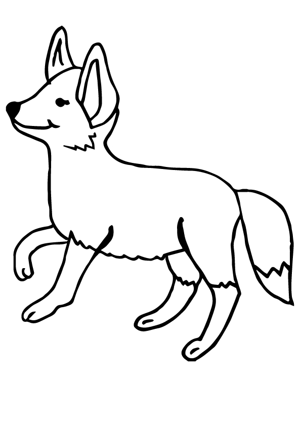 fox-animals-coloring-pages