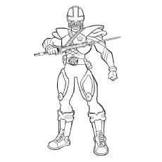 Power Rangers Printable coloring Pages