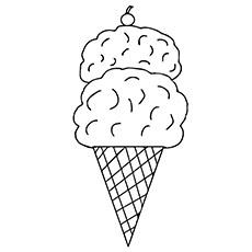 Top 25 Free Printable Ice Cream Coloring Pages Online