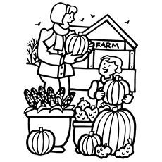 Pumpkin Patch coloring pages