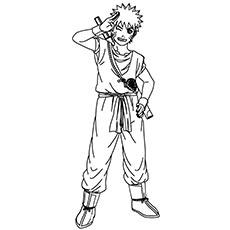 Naruto sakura haruno coloring page