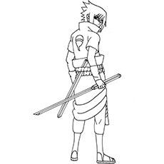 Naruto sasuke shippuden taka coloring page