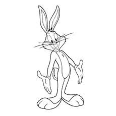 bugs bunny drawings with colour