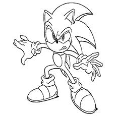 Sonic Exe Coloring Pages Printable for Free Download