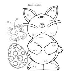 Top 20 Free Printable Addition And Subtraction Coloring Pages Online