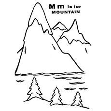 the-‘m’-for-mountain-color-page