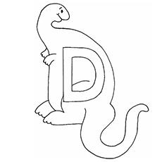 d coloring page