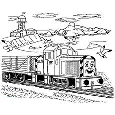 thomas and friend coloring pages