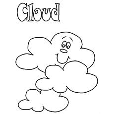 Cloudy Day Coloring Pages 9