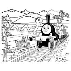 thomas and friends characters coloring pages