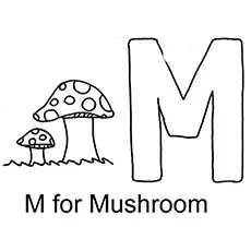 the-m-for-mushroom
