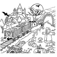 The S.C.Ruffey Coloring Pages from Thomas the Train
