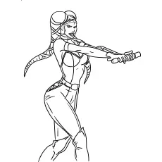 Star Wars Twi Leks Coloring pages